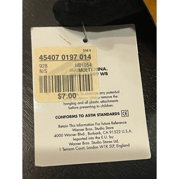 Daffy Duck Looney Tunes - Baby Daffy bean bag 6” plush Vintage 1999-NWT - Picture 3 of 4